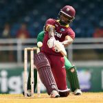 Evin Lewis made 91 off 51 balls