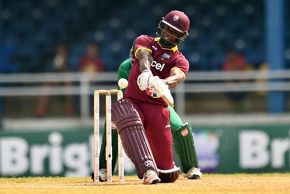 Evin Lewis made 91 off 51 balls