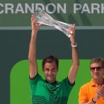 Roger Federer Lifitng the Cup