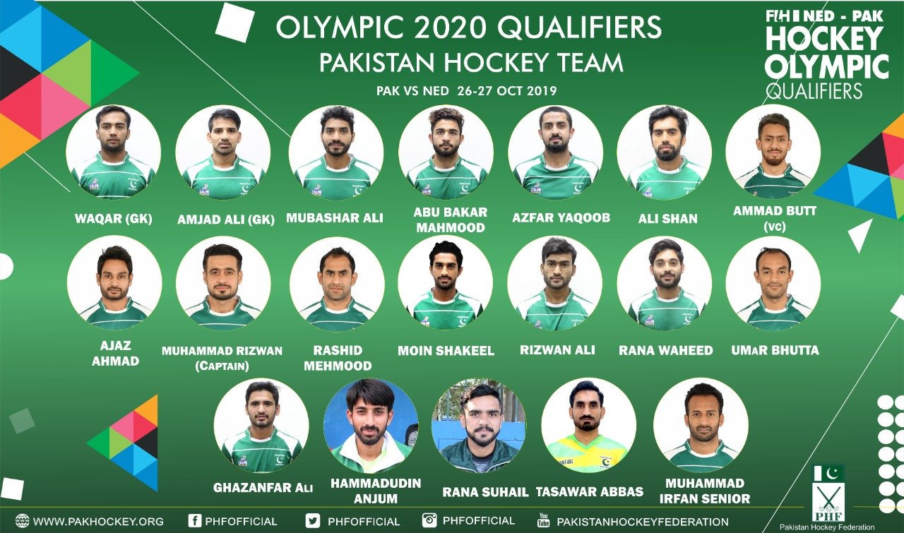 Hockey Olympic 2020 – Qualifiers: Pakistan Squad Itinerary & Schedule Announced | Allsportspk